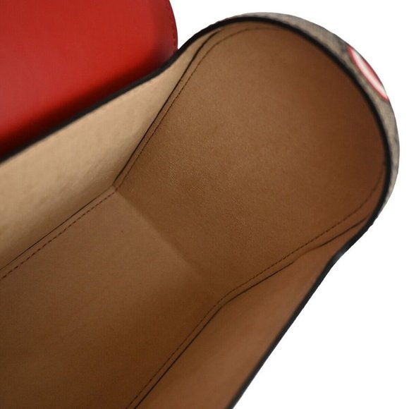 Authentic GUCCI Apple Small Bamboo 2Way Chain Shoulder Hand Bag Supreme Leather - Picture 3 of 16